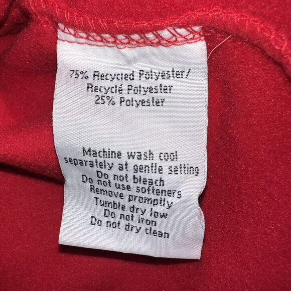 Coca Cola Red Fleece Vest 2010 Vancouver Olympics XL - Picture 6 of 7